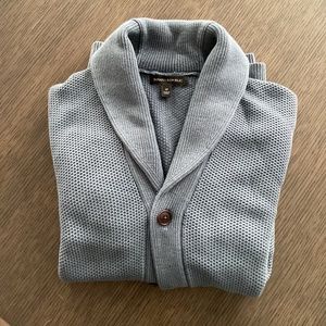 Banana Republic Gray Blue Shawl Cardigan